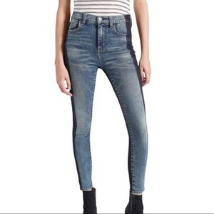 Current/Elliott Women's The Mashed Stiletto Jeans - Blue  size 28